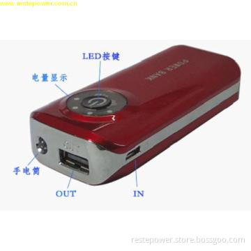 5200mAh emergency iphone4/5 chargers